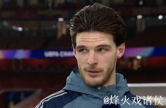 中场核心,赖斯当选阿森纳vs拜仁全场最佳球员 中场核心,赖斯当选阿森纳vs拜仁全场最佳球员